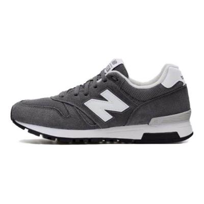 NB 565 Retro Trwałe Casualowe Miejskie Buty do Biegania typu Mid-Top Unisex sneaker Ciemnoszary ML565ES