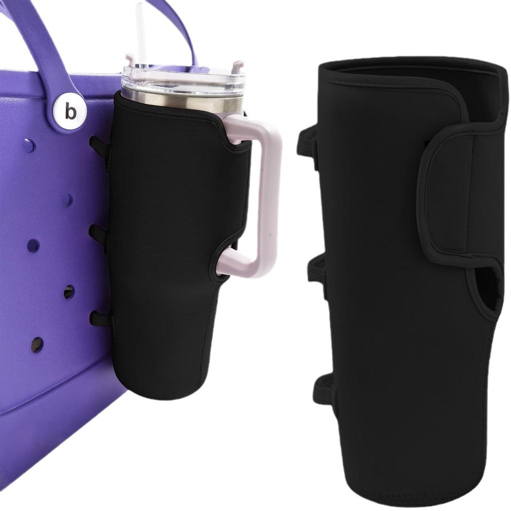 portable DIY 2 colors cup bottle water holder set storage organizer box case for 40OZ on beach bag fit for bogg bag accessories