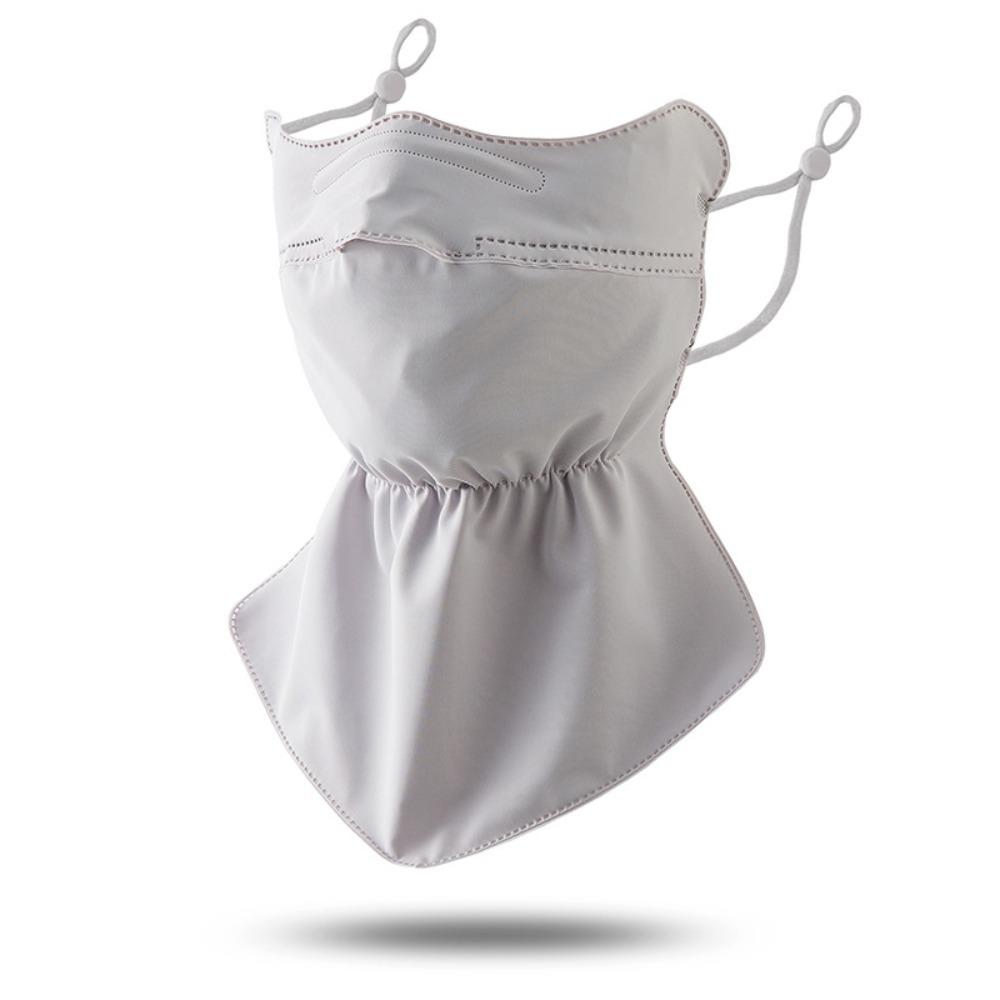Breathable Ice Silk Mask Quick Drying Sun Protection Mask Fashion Anti-UV Mask Scarf  Women