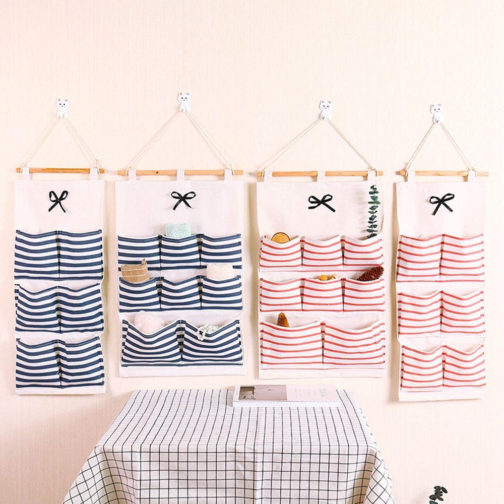 Key Sorting Bags Closet Hanging Organizers Sundries Storage  Bag Wall Pouch Storage Pockets