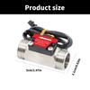 Efficient 1/2 In Stream Water Flows Sensors Reliable Water Flows Sensors Replacement Crafted from Stainless Steel