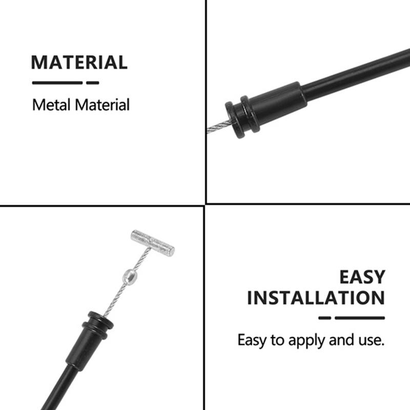 Precise For Smart Car Forfour(454)Front Exterior Door Handle Cable A4547230169 BlackSilver