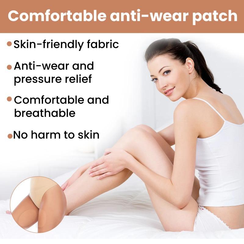 10-30PCS Anti-Chafing Thigh Patches, Anti-Friction Stickers, Breathable Non-Woven Fabric, Highly Elastic Disposable Pads for Running & Fitness