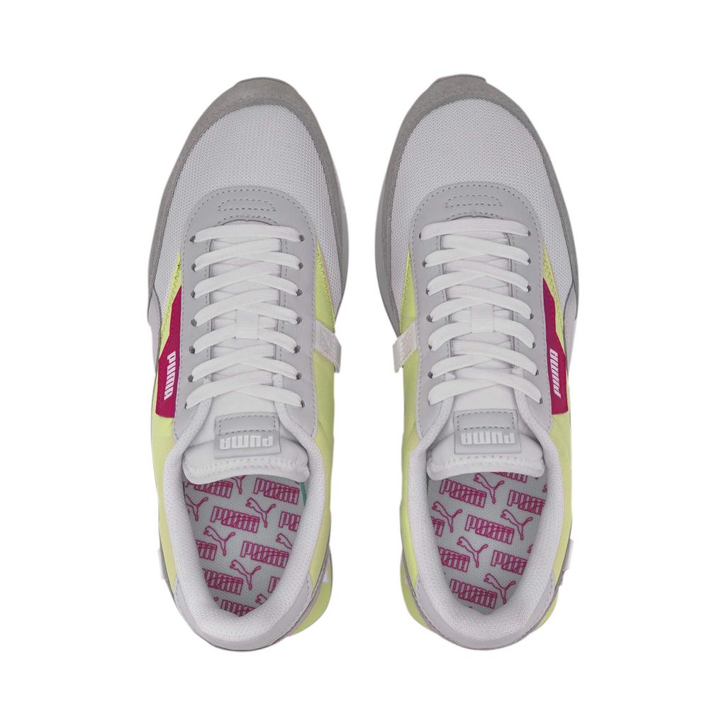 Puma Future Rider Neon Play Gray Size Cm Sneakers, Violet/Sharp Green, 27.5