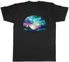 Northern Lights Unisexs TShirt Aurora Borealis Sky Tee Gift