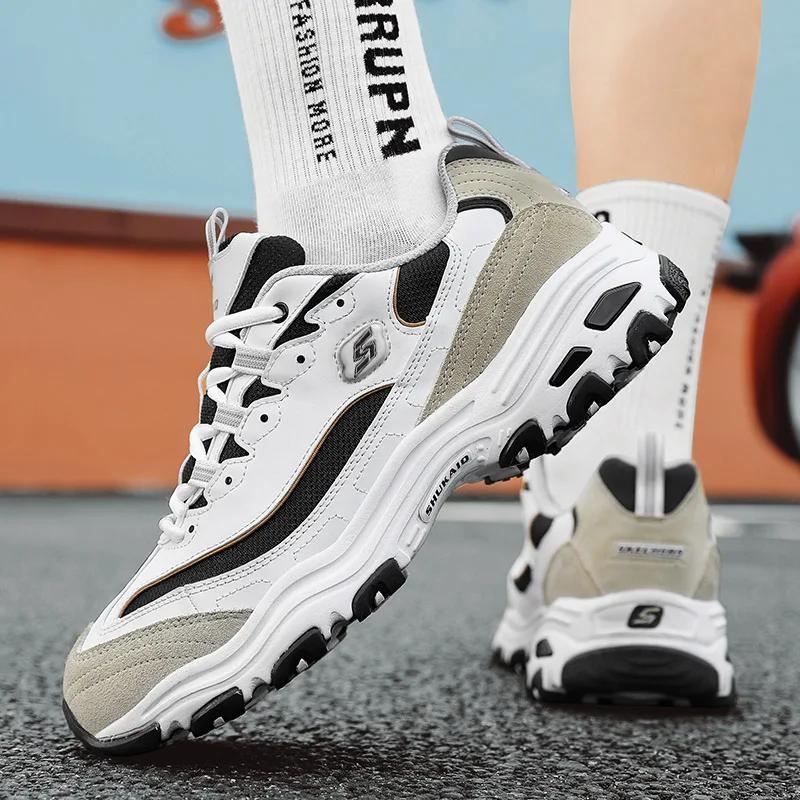 FashionClassic Black Casual Sneakers Men Chunky Shoes Designer Sneakers Women Running Male Shoes Man Platform Trainers Shoes for Men