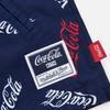 Kith X Coca-Cola X Mitchell & Ness Coke Coaches Jacket Navy Unisex Outerwear Blue MNBFJKKM19024-BLUE