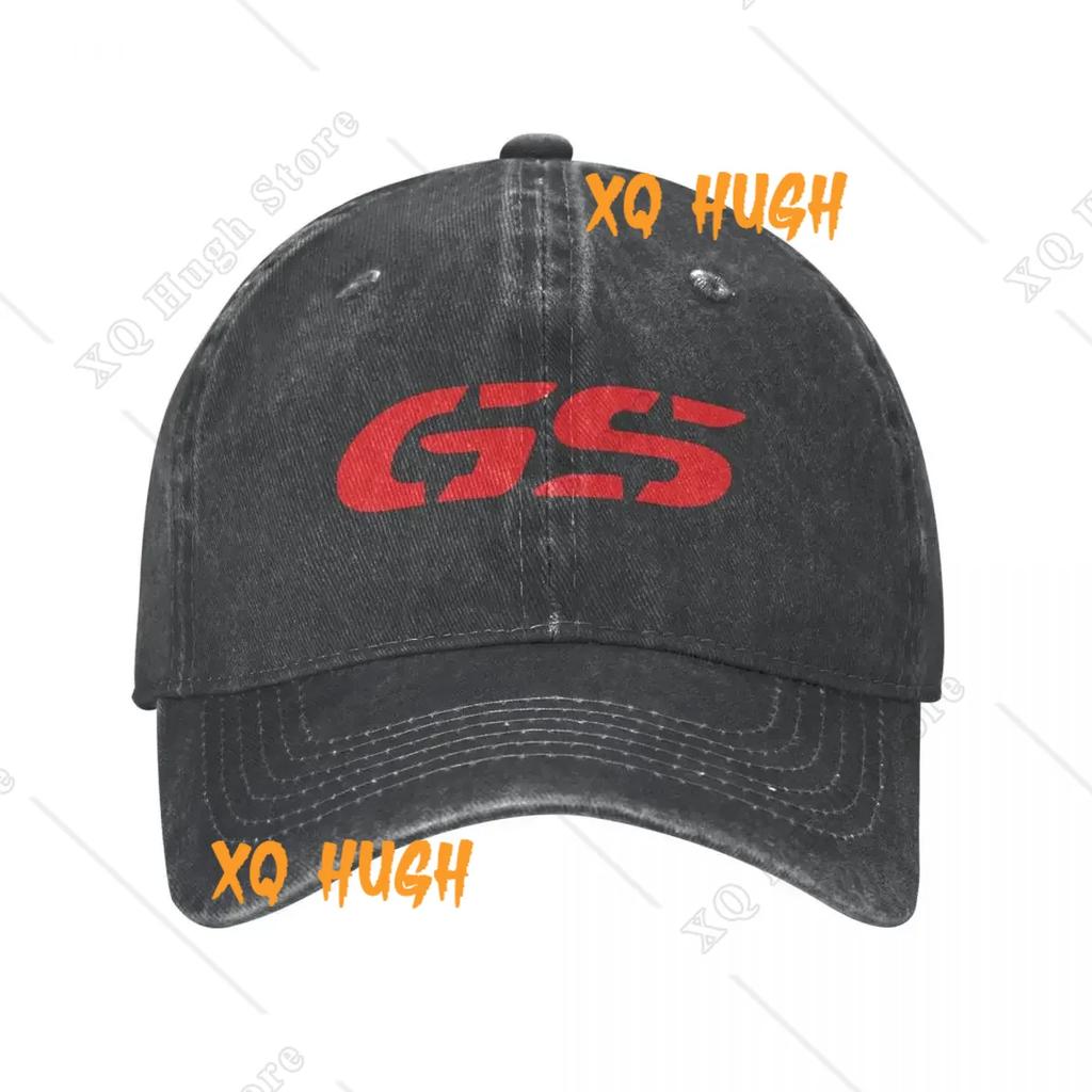 GS World Map Summer Cap Hats Dad Baseball Caps Casual Motocross Race Baseball Hat Washed Denim Outdoor Casquette