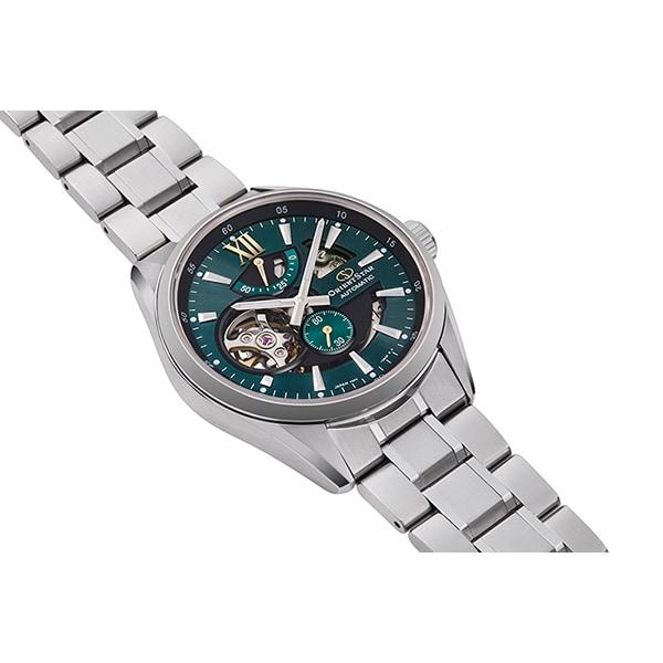 Orient Men's RK-AV0114E (STAR Men's Metal Band Modern Skeleton) Round Watch Stainless Steel