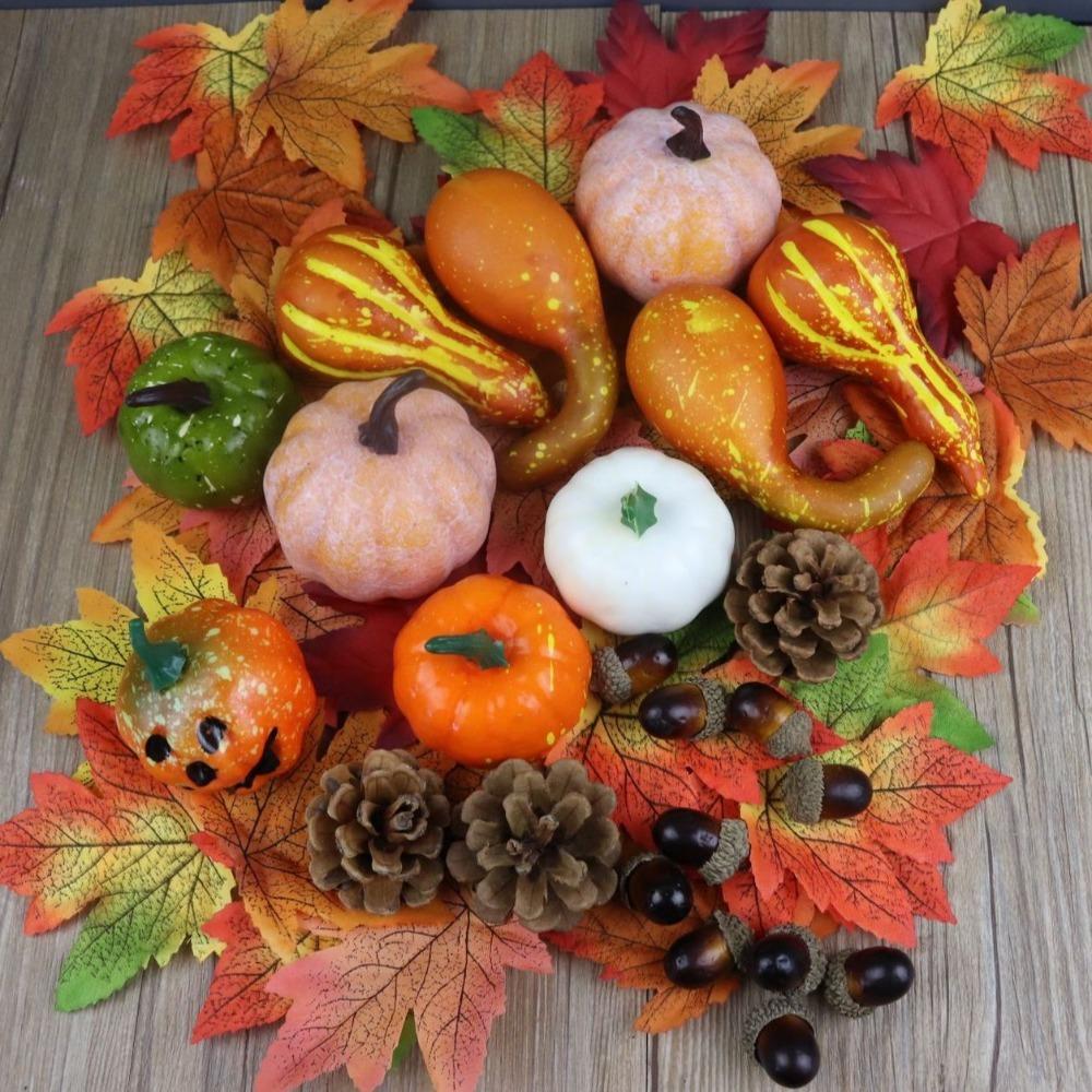 Lightweight Simulation Mini Foam Pumpkin Fake Pumpkin Artificial Pumpkin  Halloween Party