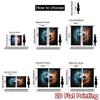 2D flat printing 2pcs Curtain Window Curtains Fiery Soccer Ball Explosion Digital Printed Polyester Drapes Family Party