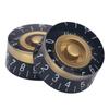 4pcs Acrylic Volumes Tone Top Hat Knobs Caps Replacement Guitar Speed Control Knobs for Electric Guitar Enduring