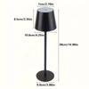 Fashionable High Pole Touch USB Charging Light LED Three-level Color Temperature Suitable for Living Room/bedroom Decoration