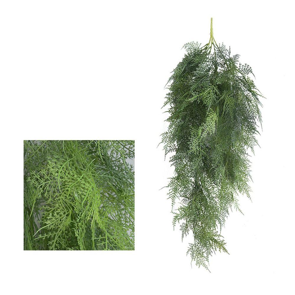 90cm Green Plant Leaves Realistic Fake Hanging Plants  Holiday Party Wedding