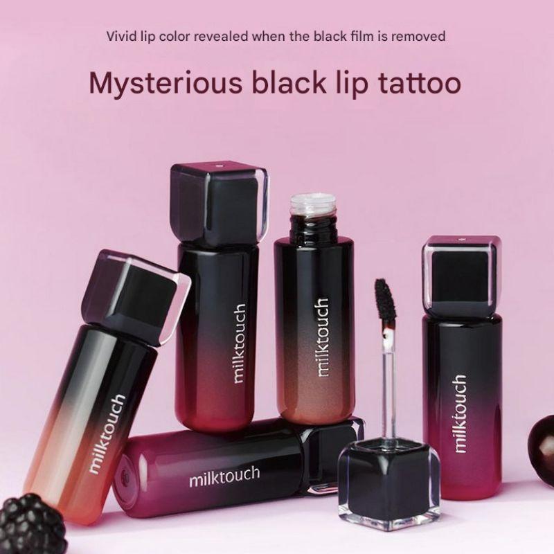 Milk Touch Black Peel-Off Lip Tattoo Tint – 5 Shades