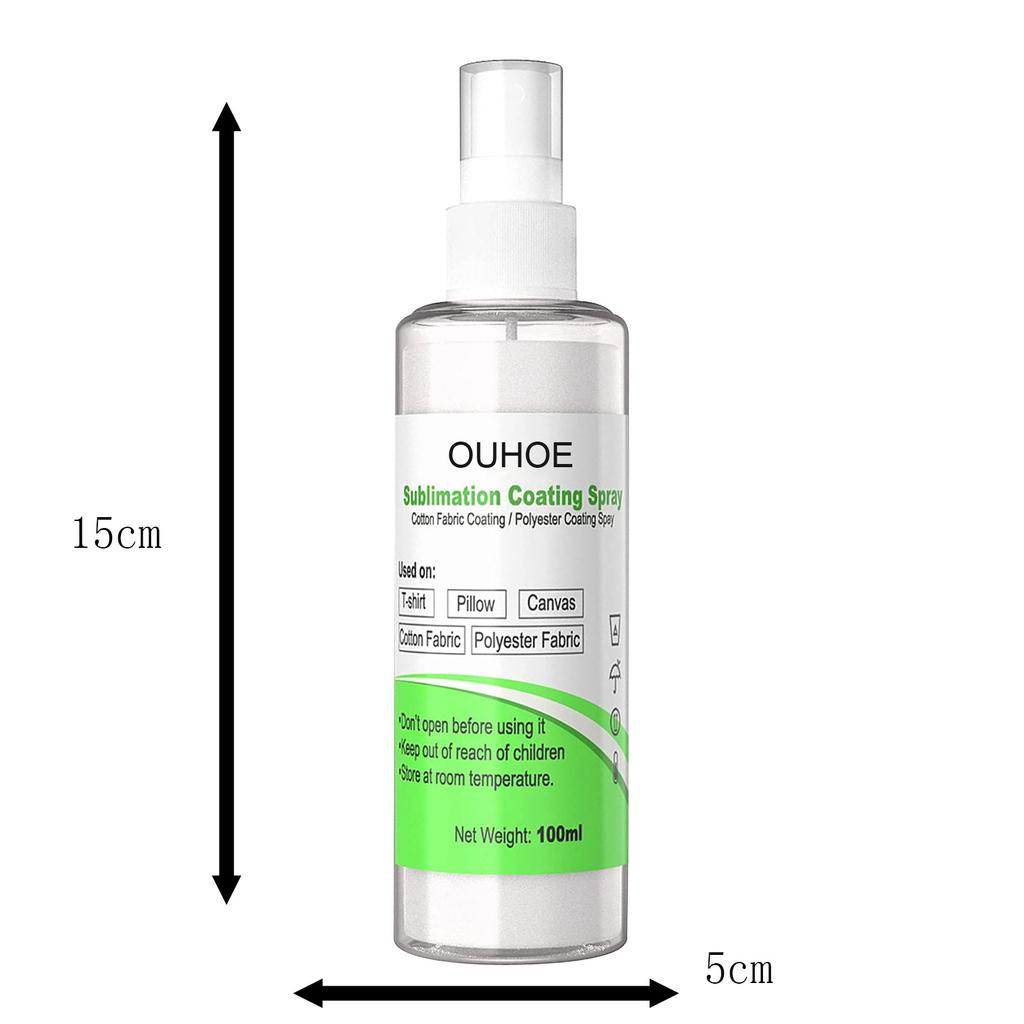 Buy Ouhoe Sublimation Coating Spray 100 Cotton T Shirt And Mixture 100ml At Affordable Prices Free Shipping Real Reviews With Photos Joom