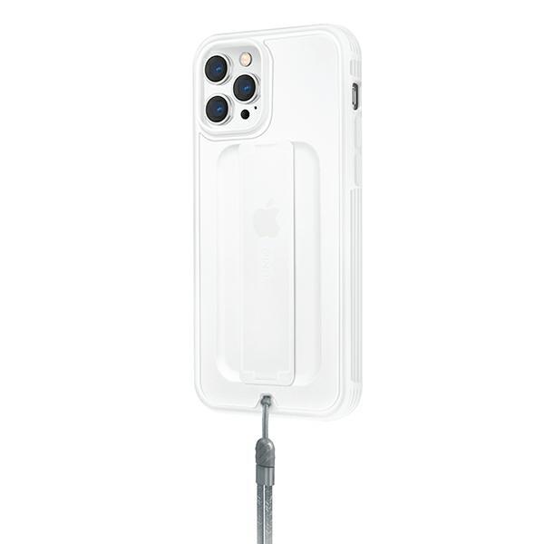 Etui do iPhone 12 UNIQ Antimicrobial Biały