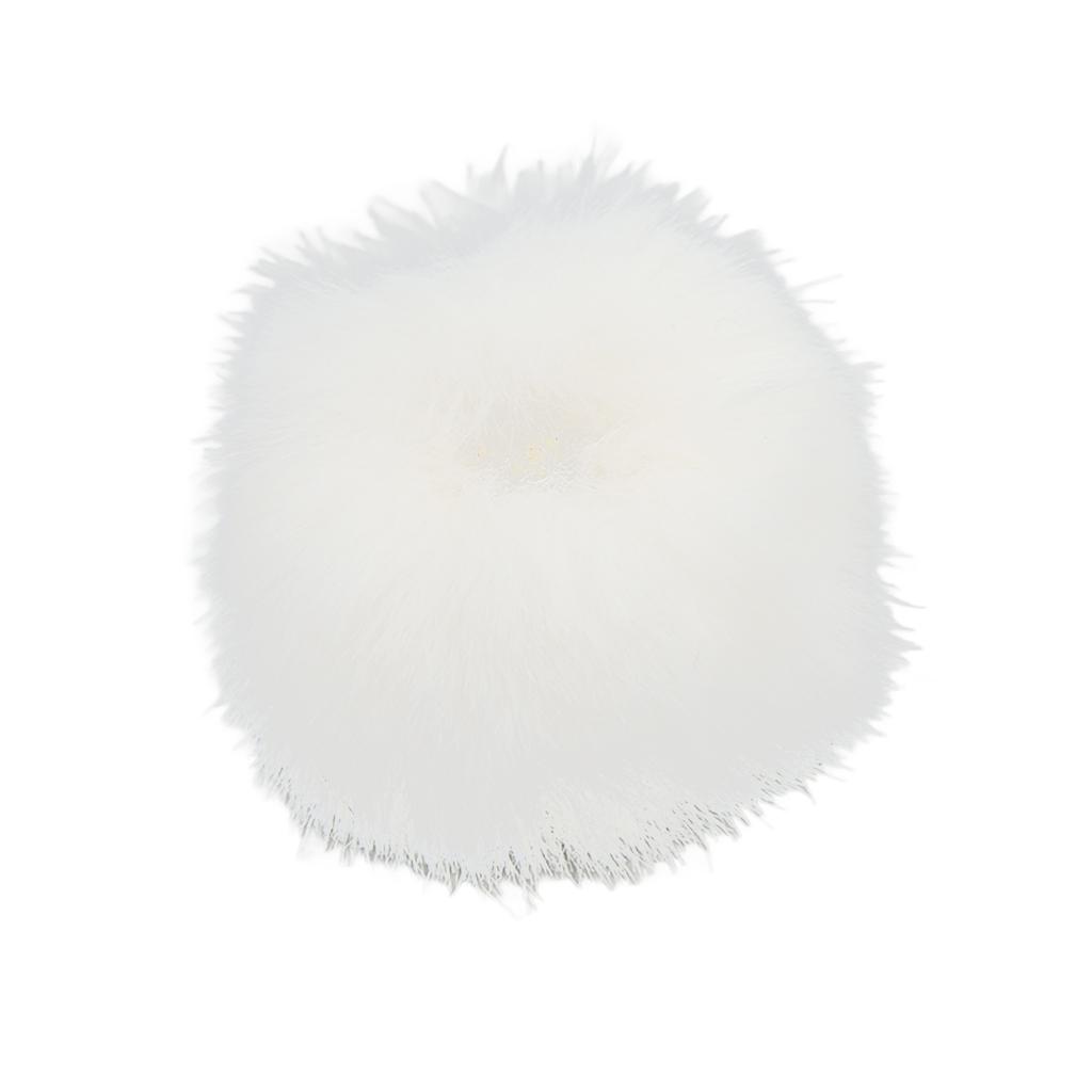 Lavalier Wind Muff Microphone Furry Windscreen Muff Lapel Microphone Cover 0.5cm 0.2in