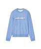 Antomas Logo Point Boucle Windproof Knit For Women - Blue