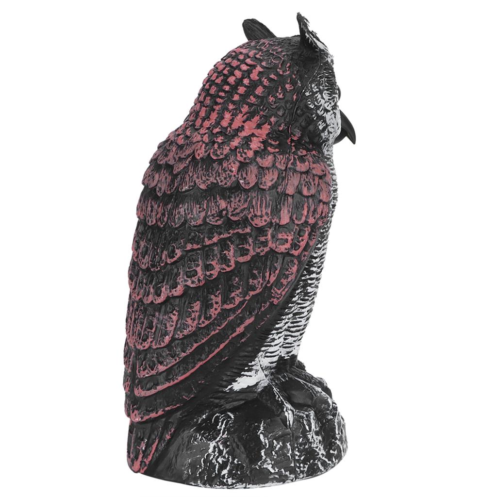 Fake Simulation Owl Statue Decoration Outdoor Garden Plastic Repeller Hunting Decoy1020?1