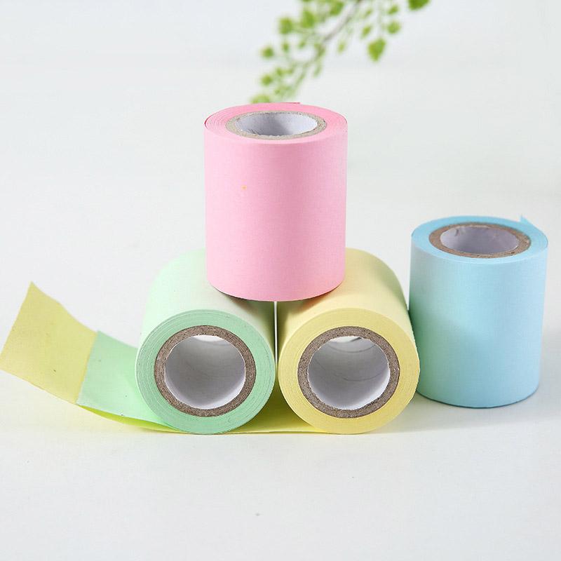 Creative Tape-Style Sticky Notes Tearable Paper Core Rolls 5.8m Long Durable Strong Convenient For Office And School Supplies