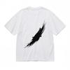 Men's Breathable Classic T-Shirt Abstract Ink Drip Motion Design Cotton Tee