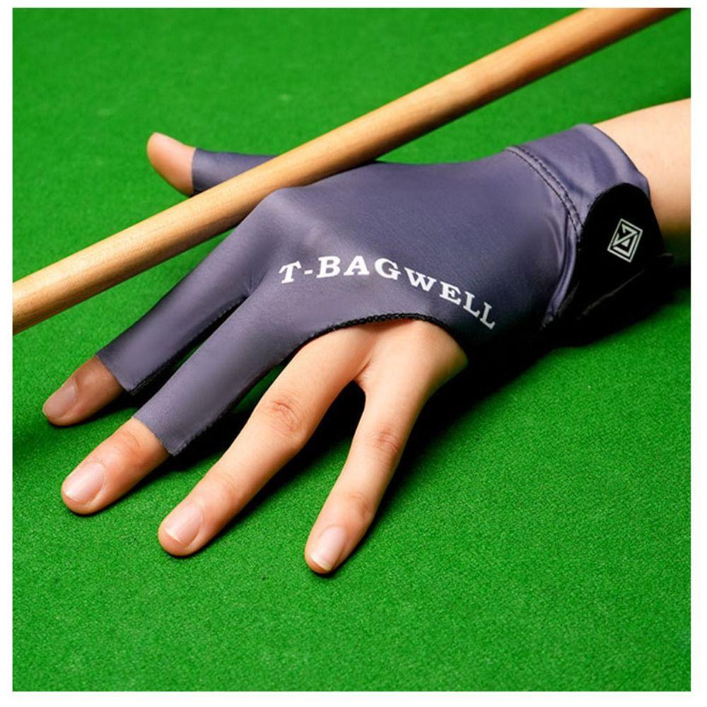 Three Fingers Billiard Glove Left Hand Billiards Accessories Durable Snooker Glove