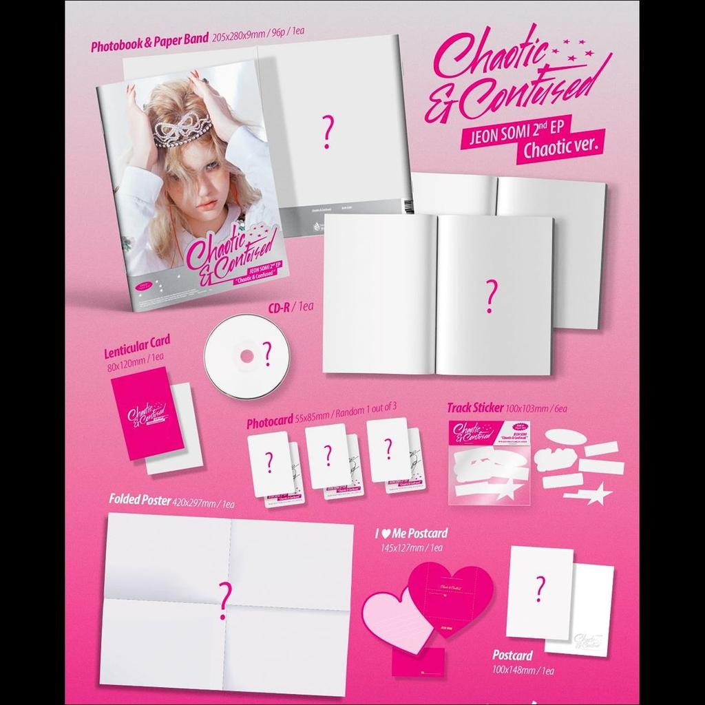 JEON SOMI [Chaotic & Confused] 2nd EP ALBUM
