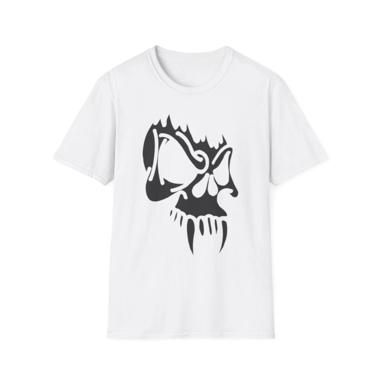 Black Vampire Skull T-Shirt Gift Tee M