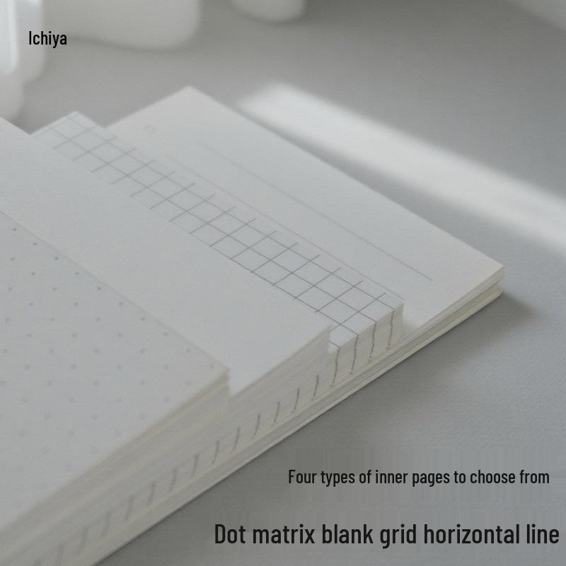 Iridescent Star Diary: PVC Loose-Leaf Notebook with Colorful Inner Pages