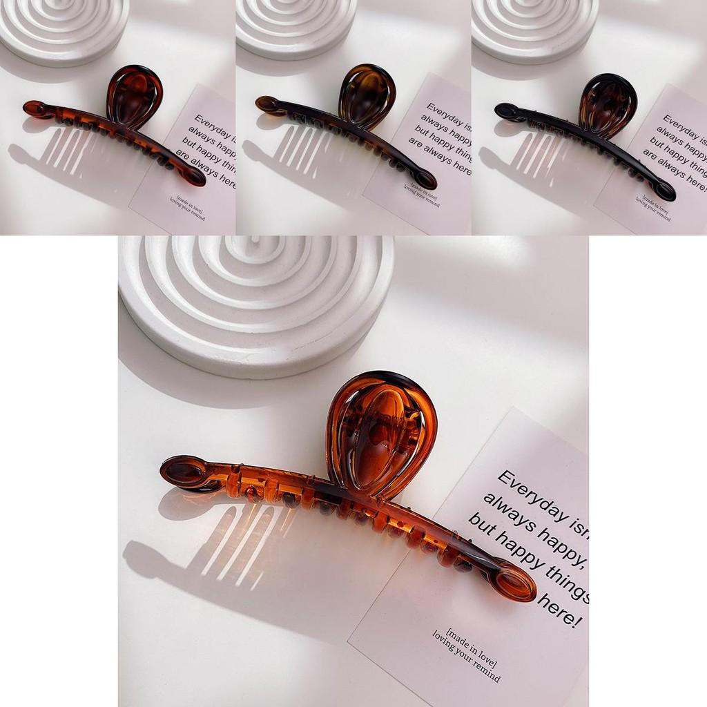 Stylish French Vintage Extra Large Hair Claw Clip For Women In Versatile Colors