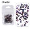 4mm Shiny AB Color Crystal Bicone Beads Glass Jewelry Beads Loose Spacer Beads Earring Bracelet Making Jewelry Accessories DIY