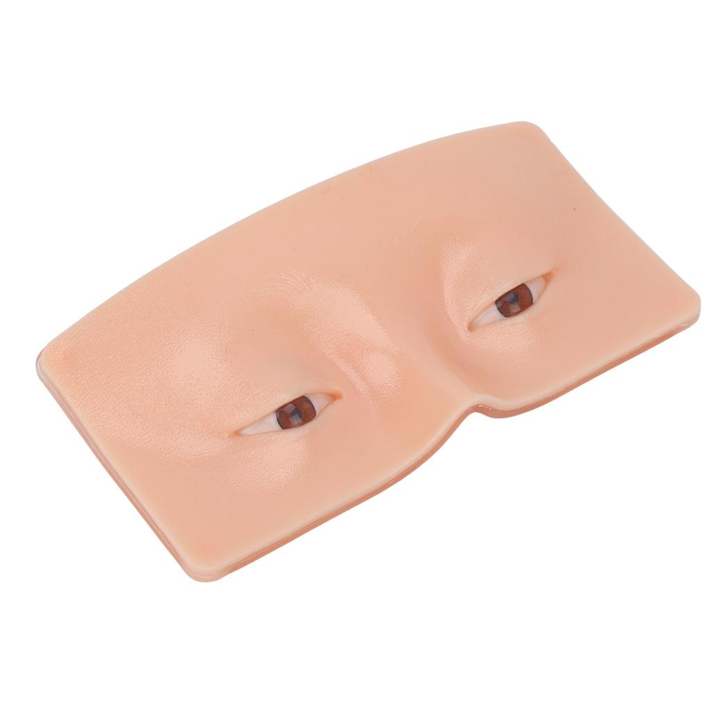 Makeup Practice Board Eyebrows Stick Eyelash Professional Fake Practice Skin Mask for Beginner Makeup Artist