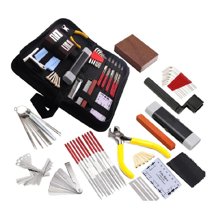 Guitar Tool Set Repair Maintenance Cleaning Tool Kits Complete Guitar Setup Kits