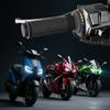 LED Heated Handle Grips with Memory Feature Universal Motorcycle Electric Bike Overheat Protection Warmer Handle Grip