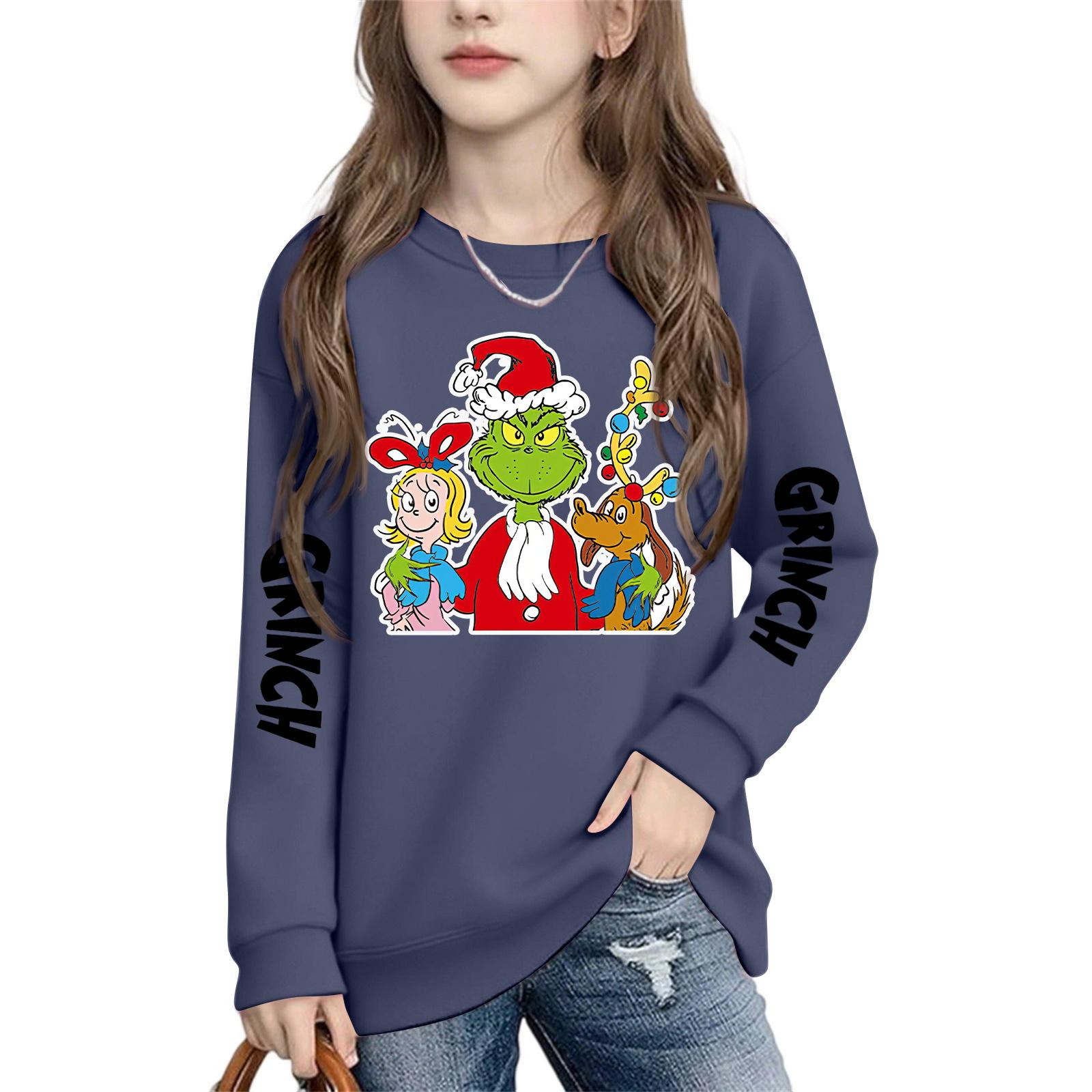 

Детские модные повседневные универсальные повседневные толстовки с круглым вырезом для мальчиков и девочек, повседневные лоскутные топы с длинными рукавами, свитшоты 110 тёмно-синий