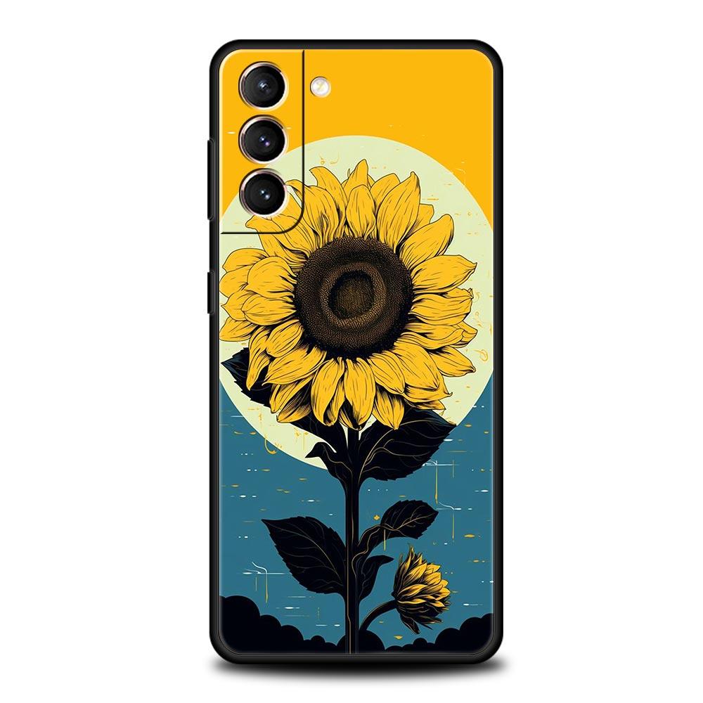 Cute Cartoon Candy Painted Phone Case For Samsung Galaxy S24 S23 S22 S20 Ultra S21 FE 5G S10 S9 Plus S10E S8 Soft Silicone Cover