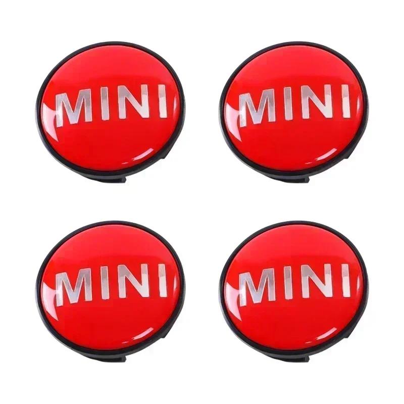 4Pcs 54mm 56mm Car Wheel Center Hub Cap Rim Cover For bmw Mini Cooper S JCW One R56 R60 R61 F54 F55 F56 F60 Clubman Countryman mjewr55