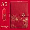 A5 Chinese Style Leather Business Notebook Gift Set