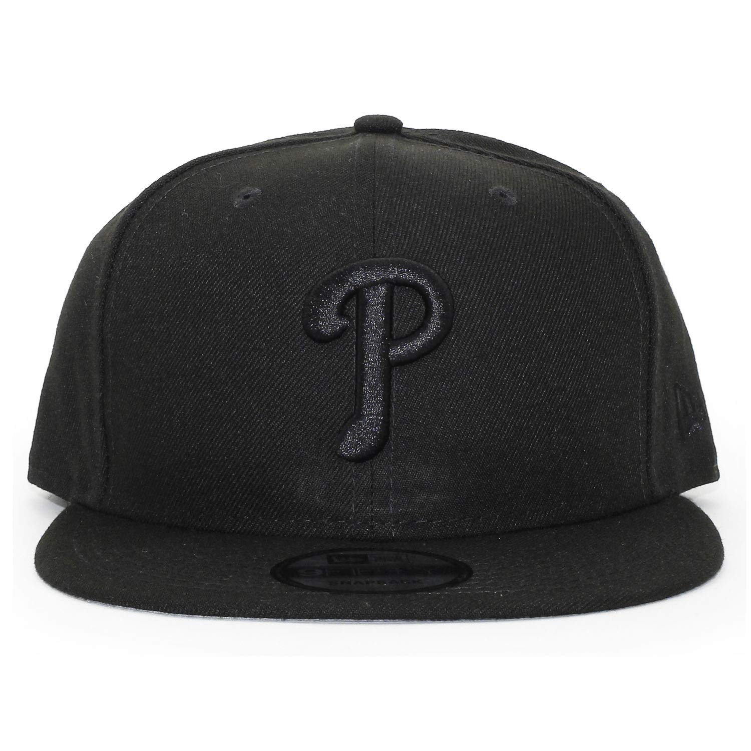 New Era MLB Basic Snapback 950 Snapback Sports Cap Phillies (Philadelphia (Black/Black)) [Used]