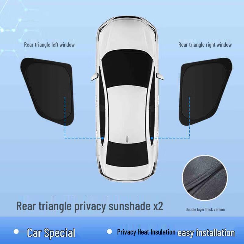 

HANDUNYOU Car Window Sunshade for Smart Boundary S7R7