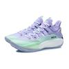 New LiNing SONIC 9 Low Cushioning Anti Slip And Wear Resistant Low Top Basketball Shoes Soft Purple ABAR039-4