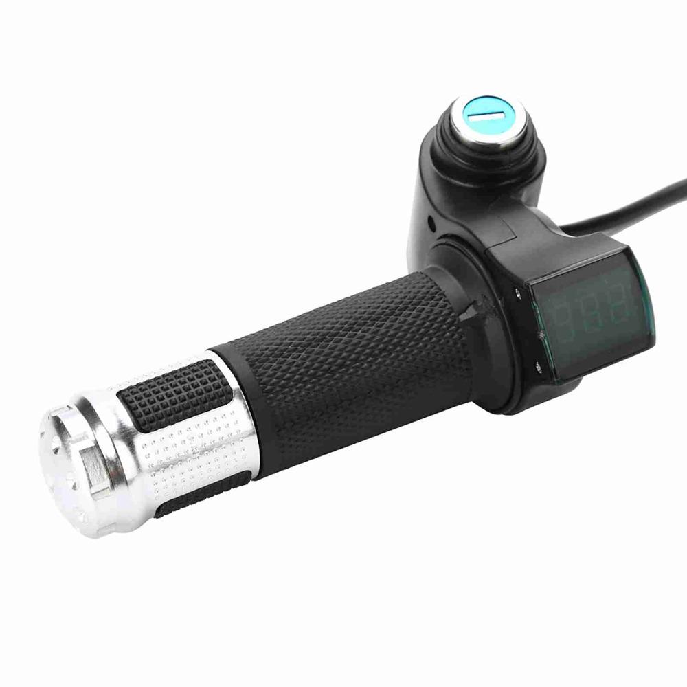 Zestaw manetki gazu do roweru elektrycznego 12-84V do skutera elektrycznego, roweru elektrycznego, motocykla