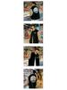 2025 Trend Men's Handsome Stand Collar Solid Color Patchwork Jacket with Letter Print - Fashionable Spring/Autumn Streetwear