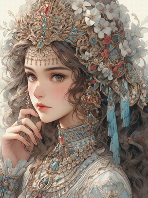 Elegant Women Diamond Painting New Arrivals Animals Diy Full Square Round Drill Rhinestone Embroidery Woman Lion Mosaic Cross Stitch Kits