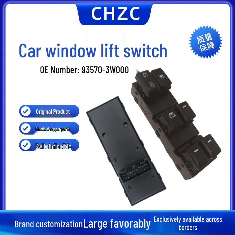 Left Front Window Lifter Switch for Hyundai Kia Sportage Tucson (93570-3W000) Electric