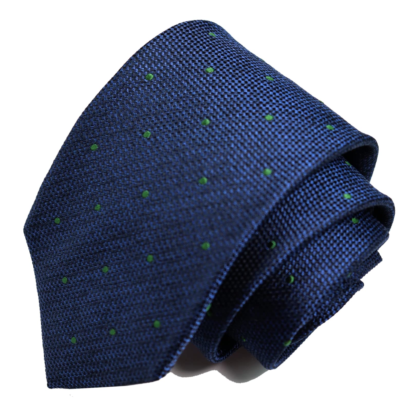 

[Michiko London] KOSHINO Necktie, Italian Fabric, Made in Japan, Branded Polka Dot Pattern, 100% Silk, Gift, Present, Men s, Women s, Unisex,