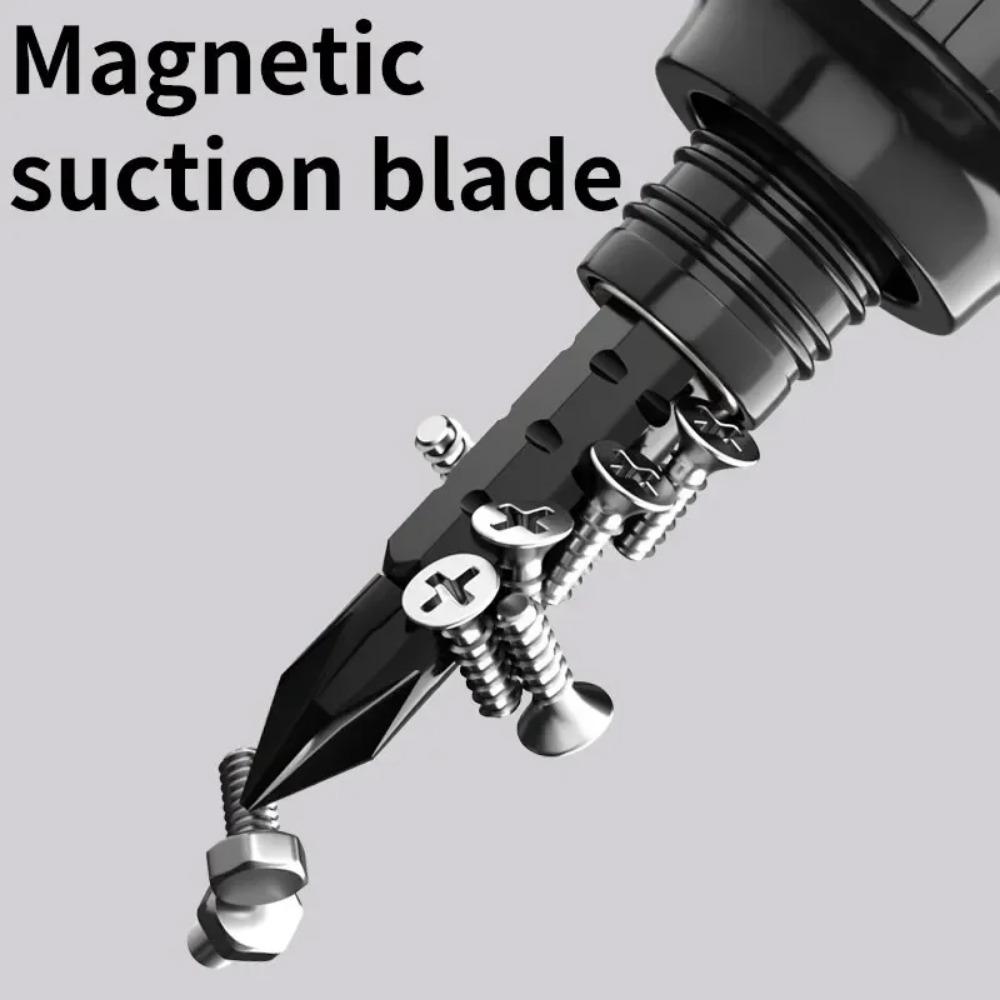 Ratchet Screwdriver Set 13 In 1 Short Handle Cross Groove Drill Telescopic Dual Purpose Small Chrome Vanadium Steel Repair Tools