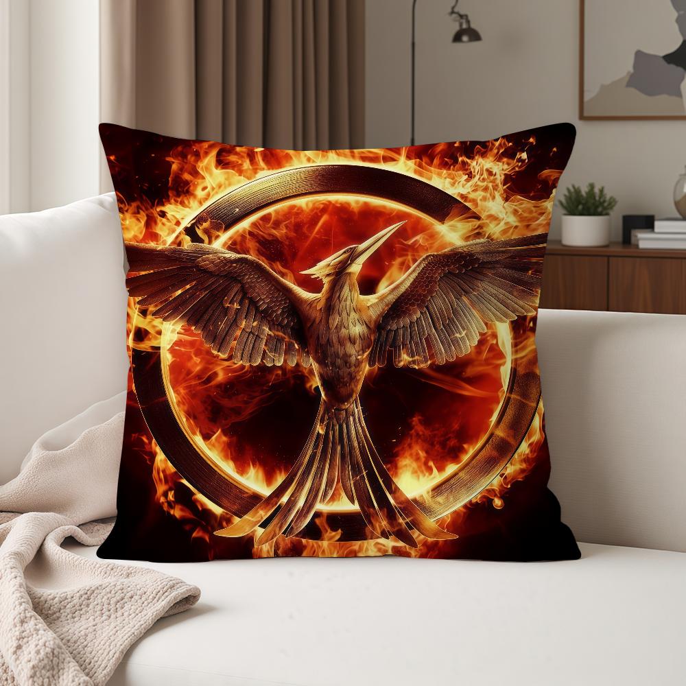 Federa per cuscino Classico Film The Hhunger Games Alba del Raccolto Adatta per Camere da Letto Soggiorni Automobili Decorazione per la Casa