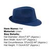 England Hat Exquisite Unisex Large Panama Jazz Cap for Outdoor